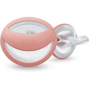 Chupetes anatómicos Nuk MOMMY FEEL, pack 2ud 0-9 meses, silicona extra suave