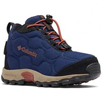 Botas Columbia Firecamp Mid 2 Waterproof azul infantil - 39, Botas de senderismo Firecamp™ II, Botas infantiles de nieve con diseño unisex