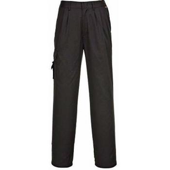 Pantalones de Combate para Mujer Portwest C099 - Negros, Talla L, Corte Regular