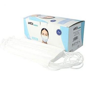 Inca Mascarilla quirúrgica tipo II color blanco pack 50 unidades 207 g