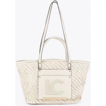 Bandolera transformable tipo shopper beige - Lola Casademunt