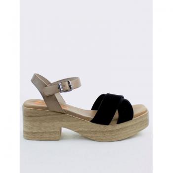 Sandalia de tacón Porronet 2970 Negro