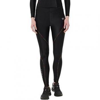 Ultrasport Rainbow - Pantalones de comprensión deportivos para mujer, color negro, talla XL