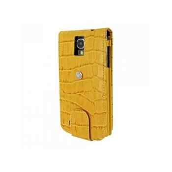 Piel Frama Magnetic - Funda de piel la óptica de cocodrilo para Samsung Galaxy S4 GT
