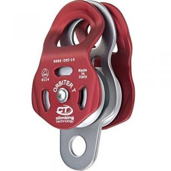 Climbing Technology Orbiter T, PULLEY Unisex – Adult, Red/Grey, One Size