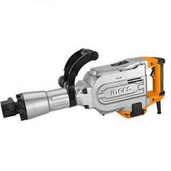Martillo cincelador 50 julios 1700 W demolidor PDB17008 ingco + accesorios