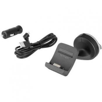 TomTom Click & Go Mount - Soporte Click & Go y cargador para coche con alimentación