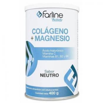 Farline Activity Colágeno Neutro 400g - Suplemento de colágeno en polvo, sabor neutro, envase de 400 gramos