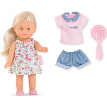 Set de Muñeca Mini Corolline Mundo de Rosy con Accesorios - 20 cm, A partir de 3 años
