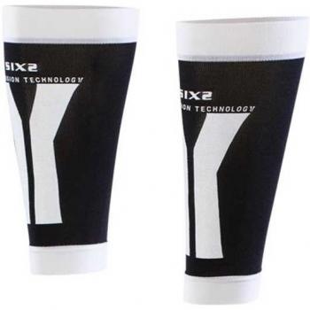 Sixs – Calf Pierna Medias Medium Blanco y Negro