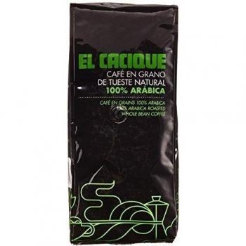 Café en Grano El Cacique, Variedad Arábica, 1 Kg