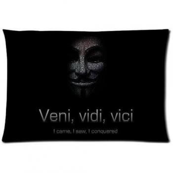 Trendsetter veni-vidi-vici-anonymou Custom con cremallera funda de almohada Funda de cojín 20 x 30 