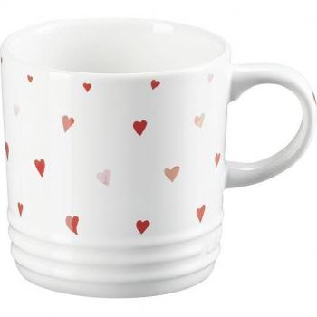 Taza Le Creuset de Cerámica de Gres con corazones 350 ml