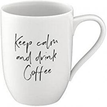 Villeroy & Boch Statement Mug/Cup - Porcelain, Dishwasher Safe, Microwave Safe, 350ml Capacity, Contemporary Design, Available in Various Colors and Patterns