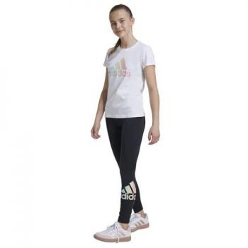 Adidas Girls' Metallic Print Leggings