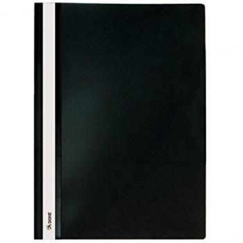 Dohe 91361 - Dossiers con fástener, A4, color negro