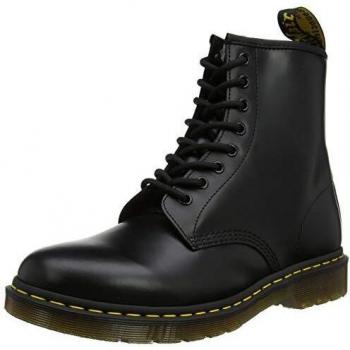 Dr Martens 1460 Vintage Smooth Unisex Boots - Black Vintage Smooth - UK11 EU46 US12 - female