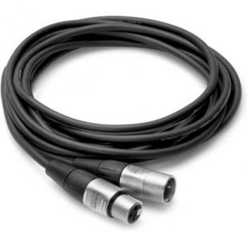 Hosa 15' Pro Balanced 3-Pin XLR Female to 3-Pin XLR Male Audio Cable