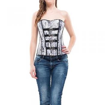 INTIMAX Fenn, Corsé para Mujer, Blanco