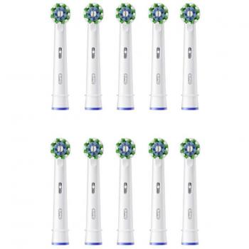 Cabezales Oral-B Pro Cross Action, 10 unidades, para limpieza profunda y salud gingival