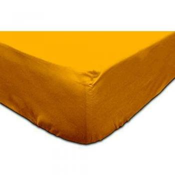 Soleil d'ocre Sábana Bajera 140x200 cm de algodón SO Amarilla