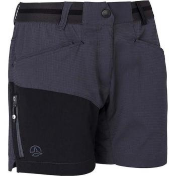 Short de mujer Ternua Elida SHT W negro, características: tejido ligero, secado rápido, cintura elástica con cordón ajustable, bolsillos laterales y trasero, diseño ergonómico para mayor comodidad