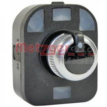 Conmutador de ajuste de espejo retrovisor exterior METZGER 0916277