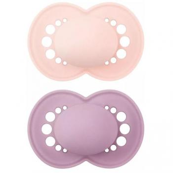 MAM Original 6+ Chupete Caucho Doppio Femenino 2uds