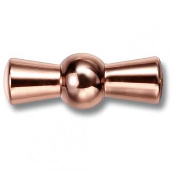 Lazo Rotativo Metal + Tornillo Cobre Fontini 30967311 Recambio Lazo Rotativo Garby en Metal Cobre Brillante con Tornillos Cobre
