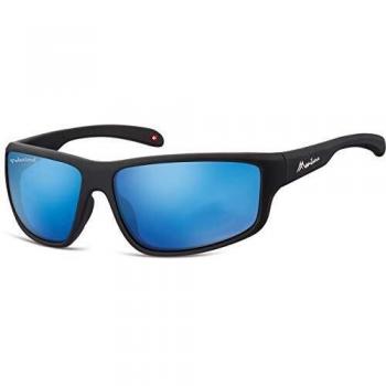 sunglasses unisex cat.3 matt black/blue
