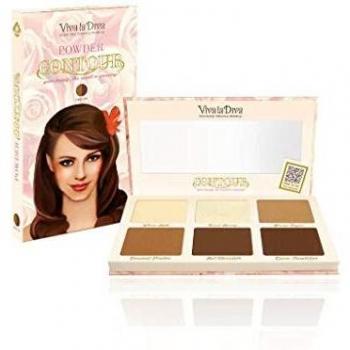 Viva la Diva - Maquillaje en Polvo, Medium/Dark, 6 Unidades