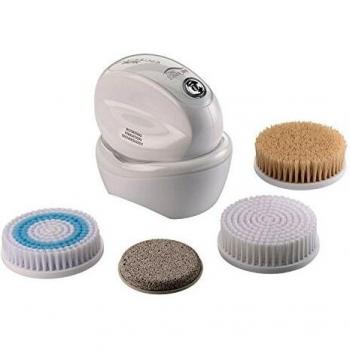 Cepillo Exfoliante Corporal Imetec Bellissima 5100 - Hidratación y Revitalización, 2 Velocidades, IPX7 Impermeable, Sin Cable