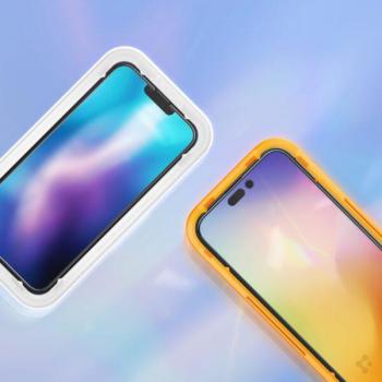 Protector de Pantalla de Vidrio Templado Spigen AlignMaster Full Cover para iPhone 14 Pro - Pack de 2 unidades