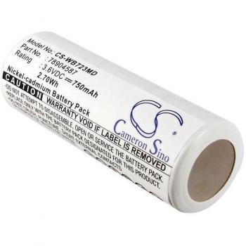 Cameron Sino Ni-Cd Medical Replacement Battery for Welch-Allyn 71000A/C, Cardinal CJB-723, N MNC723W