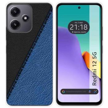Funda de Silicona Cuero 02 para Xiaomi Redmi 12 5G - Protección Personalizada y Diseño con Dibujos