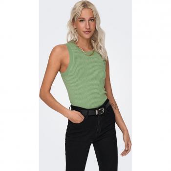 Top Mujer Jdy Aya Sin Mangas Verde Claro