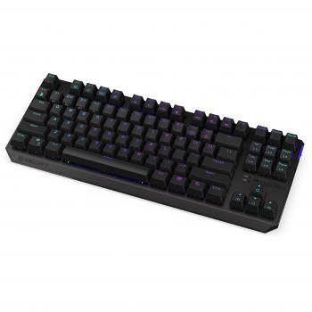 Teclado Endorfy EY5A081 Negro con Conectividad USB, RF Wireless y Bluetooth