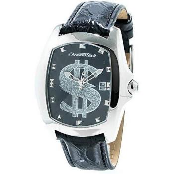 Chronotech Mens Analogue Quartz Watch with Leather Strap CT7896M-103