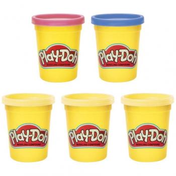 Play-Doh Pack 5 Botes Emojis Colores y Felicidad