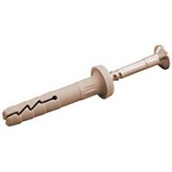 Pack de 50 uds Tornillo + taco para fijación canaleta 6 mm Electro Dh 48.050/6 8430552115112