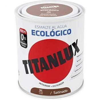 Titanlux Ecológico Esmalte al agua mulisuperficie Satinado Ocre 250 ml