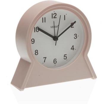 Versa Reloj Despertador Franki Rosa - Elegante despertador con estilo y diseño moderno