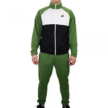 NIKE M NSW CE TRK Suit PK Chándal, Hombre, Treeline/Black/White/