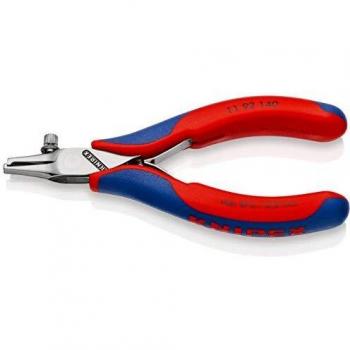 Knipex 11 92 140 - Pelacables para electrónica, longitud total 140mm, área de trabajo 0.1-0.8mm