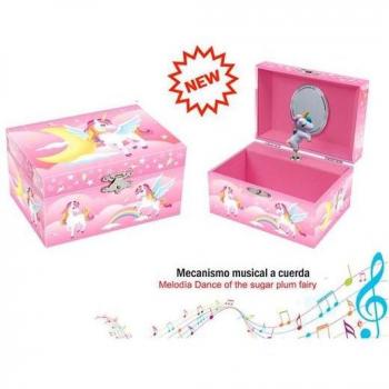 Roymart joyero musical pequeño unicornio y la luna