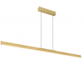 Luminaria Led colgante SLV ONE LINEAR 140 PHASE UP/DOWN 1006190 Latón