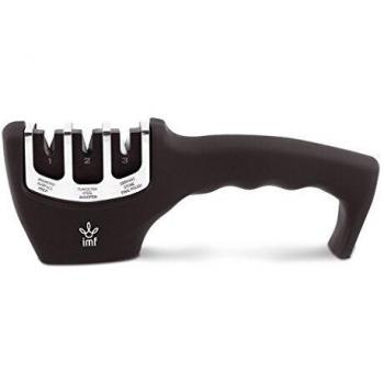 imf Afilador Cuchillos, Plateado, 21.5 x 8.5 x 5.5 cm