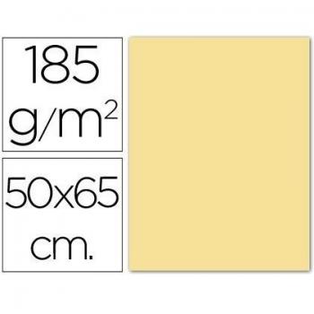 Cartulina Gualda Guarro 50x65 cm, 185g, Paquete de 25 Unidades