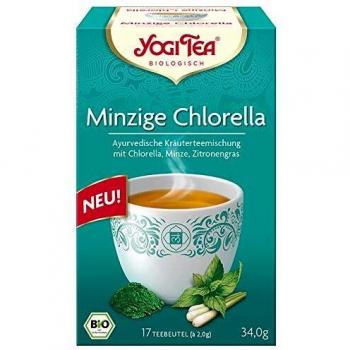 Yogi Tea Bio Minty Chlorella, 17 bolsitas - 1 unidad