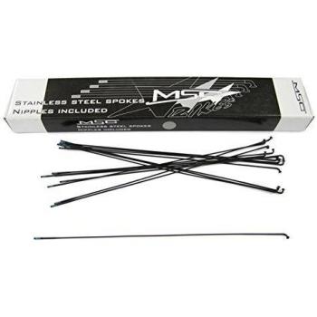 MSC TB2015258 - Pack de 100 radios Redondos Ligeros, 2-1,5-2 mm